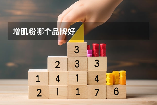 增肌粉哪个品牌好
