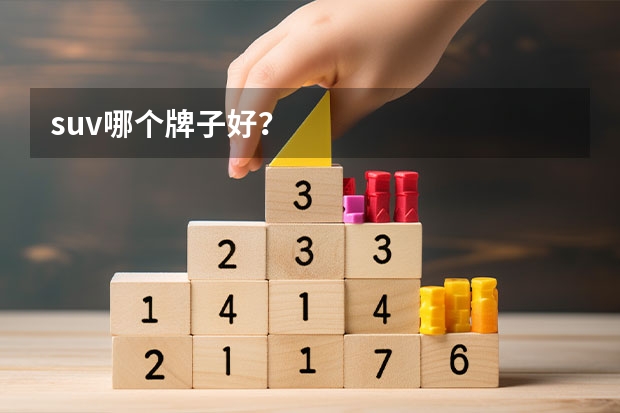 suv哪个牌子好？