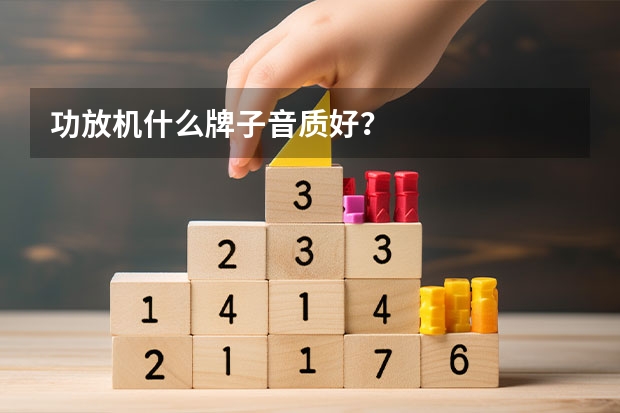 功放机什么牌子音质好？