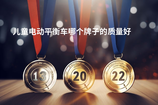 儿童电动平衡车哪个牌子的质量好