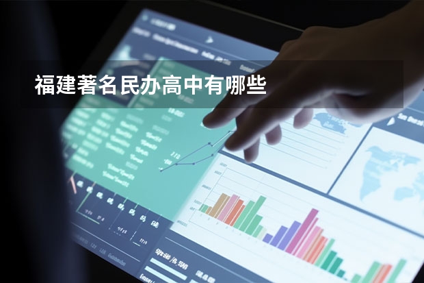福建著名民办高中有哪些