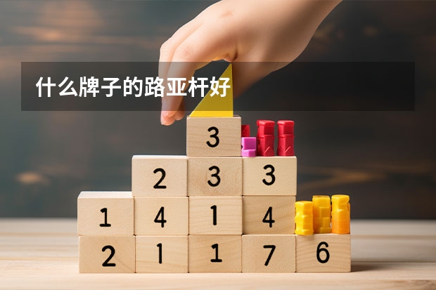 什么牌子的路亚杆好